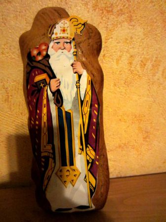 Saint Nicolas en pain d'épices (12/12/2012)