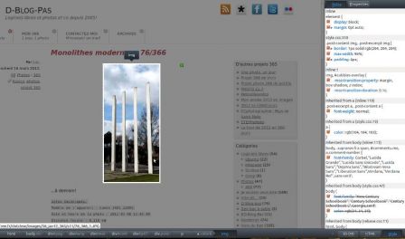 D-Blog-Pas CSS via Firefox11